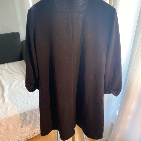 Long blazer L black Simon - Picture 4 of 4